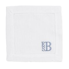 Embroidered Cocktail Napkins with Minimalist Stacked Monogram Embroidered Wedding Napkins, Wedding Crest Monogram, Embroidered Cocktail Napkins, Monogram Cocktail Napkins, Crest Monogram, Intimate Dinner, Linen Cocktail Napkins, Monogram Towels, Napkin Design