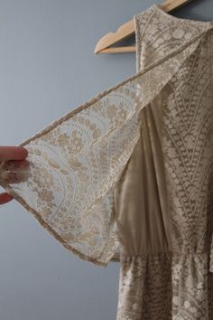 ECRU Sepia Lace Bohemian Maxi Dress Caped Cropped Top Dress - Etsy Flowy Lace Maxi Dress Feminine Style, Delicate Fitted Dress With Lace Top, Delicate Lace Dress With Lace Top, Delicate Lace Top Dress, Feminine Maxi Dress With Lace Patchwork, Bohemian Cream Lace For Summer, Bohemian Cream Lace For Spring, Feminine Lace Maxi Dress With Patchwork, Delicate Lace Dress With Lace Sleeves