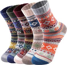 Women Wool Socks, Womens Wool Socks, Thick Wool Socks, Socks Gifts, Boots Socks, Socks Boots, Vintage Socks, Cozy Socks, Socks For Women