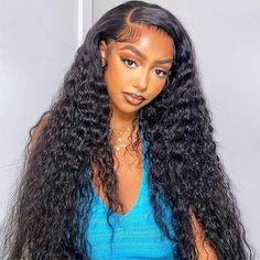 Human Hair Type Unprocessed 100% Virgin Hair from One Donor Texture Deep Wave Wig. Lace 13*6 HD Swiss Lace, Strong and Invisible Hair Length& Density 14 inches - 40 inches; 180% 250% density Hair Color Natural Black Color. Can be Dyed and Bleached into #27 CAP SIZE 22.5 Inches, Standard Medium Size, With Adjustable Straps At Back. (L or S size pls leave note or contact customer service) Fetures Pre-plucked Hairline, 3 Combs for Secure Wigs Life 6-18 months(Depending on use and care) Free Gifts W Deep Curly, Lace Front Human Hair, Lace Closure Wig, Closure Wig, Side Part, Long Wigs, Wig Accessories, Deep Wave, Natural Hair Color