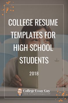 college resume templates for high school students with the text college resume templates for high school students