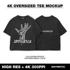 Tee Mockup, Mockup Photoshop, Back Shirt, T Shirt Mockup, Streetwear Style, Tshirt Mockup, Style Streetwear, Shirt Mockup, Oversized T Shirt