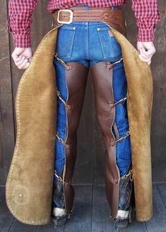 Batwing Chaps, Custom Chaps, Cowboy Pictures, Leather Working Patterns