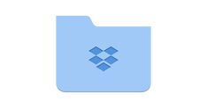 an image of a folder icon on a white background with blue squares in the middle