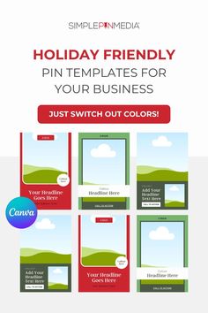 These Canva Pinterest templates have been perfectly curated for Product Sellers! Just swap in pictures of your project, materials, or step-by-step instructions. Then add your fonts and brand colors and you have a perfectly designed pin for Pinterest. Pinterest Templates, Growth Hacking, Service Based Business