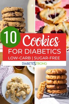 10 cookies for diabetics low - carb, sugar - free diets