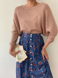 Rose Skirt, Peacoats, Climbing Roses, Amaranth, Modest Outfits, Outfits Casuales, Skirt Outfits