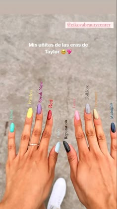 Taylor Swift Eras Tour Nails, Nails Taylor Swift, Eras Tour Nails, Taylor Swift Nails, Taylor Swift Eras Tour, Taylor Swift Eras, Nail Polish Colors, Nails Nails, Boss Babe