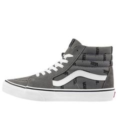 Vans Unisex SK8-High-Top Sneakers Grey Gray VN0A5KRH90M (SNKR/Skate/High Top) Sk8 Hi Vans, Vans Shop, Sneakers Grey, Vans Sk8, Stylish Sneakers, High Top, Perfect Pair, Top Sneakers, High Top Sneakers