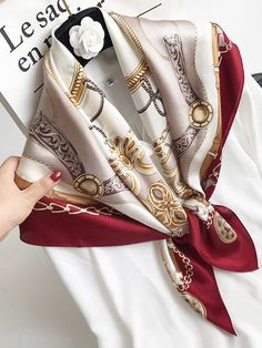 Ladies Bag Silk Square Scarf, Satin Scarf, For Skin Care, Square Silk Scarf, Bandana Print, Stop It, Womens Purses, Do You Feel, Neck Scarves