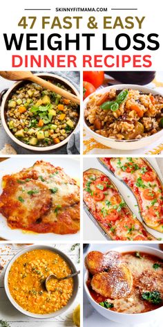 My best compilation of fast dinner recipes for weight loss you must try!