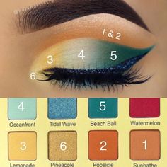 Elf Palette, Elf Eyeshadow Palette, How To Do Eyeshadow, Eye Crease, Eyeliner Brands, Makeup News, Glasses Makeup, Colorful Eye Makeup