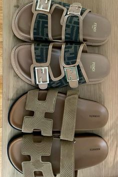 Fendi Slides, Women Slippers Fashion, Flat Slippers, Stunning Shoes, Fashion Slippers