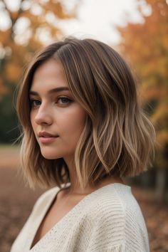 Top Fall Blonde Hair Color Trends for a Stunning Seasonal Look Natural Look Hair Color, Kimberley Walsh Hair, Dark Blonde Highlights Short Hair, Short Fall Balayage Hair, Neutral Medium Brown Balayage, Dirty Blonde Fall Hair Color, Short Mousy Blonde Hair, Autumn Bob Hair Colour, Dark Natural Blonde Hair Color