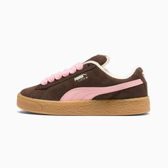 Suede XL Women's Sneakers | PUMA Womens Puma Sneakers, Puma Shoes Women, Sneakers Slippers, Slippers Womens, Mens Footwear, Trainers Shoes, Chunky Shoes, Sneakers Puma, Fancy Shoes