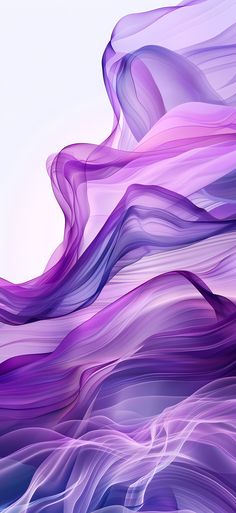 an abstract purple and blue background with wavy lines