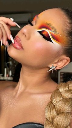 Circus Makeup, Day Eye Makeup, Different Skin Types, Extreme Makeup, Show Makeup