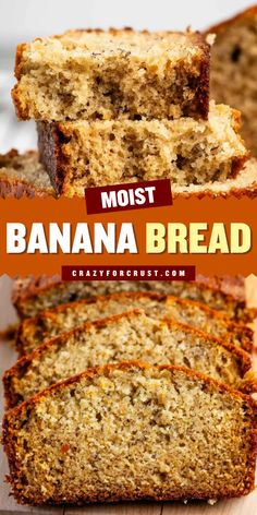 For a quick and delicious homemade treat, this Moist Banana Bread Recipe is a must-try! With its soft and fluffy texture, this easy delicious dessert is perfect for breakfast or a snack. Whether you’re an experienced baker or a beginner, this DIY bread is simple to make and incredibly satisfying! Save this to your Breakfast Recipes board! Banana Bread Recipe Easy Moist, The Best Banana Bread Recipe, Banana Pecan Bread, Best Banana Bread Recipe, Delicious Banana Bread Recipe, Recipe Bread, Delicious Banana Bread, Banana Recipe, Banana Nut Bread Recipe