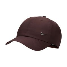 Make the most of sunny weather with this Nike Club hat. Its smooth, lightweight twill fabric features sweat-wicking Dri-FIT technology to help you stay cool and a metal Swoosh emblem for a clean look. An adjustable closure lets you adjust the relaxed fit with ease. Sporty Cap, Lifestyle Club, Budget Money, Nike Brown, University School, Sunny Weather, Davao, Sweat It Out