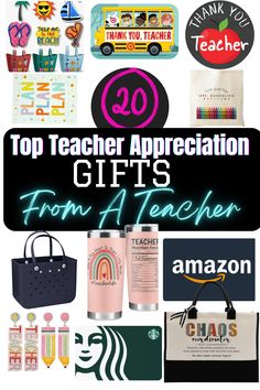 the top teacher appreciation gifts from a teacher