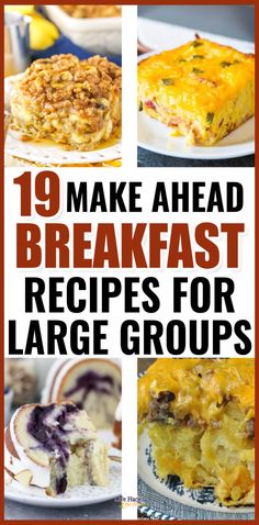 19 make ahead breakfast recipes for large groups