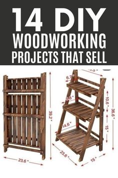 14 DIY woodworking projects that sell Cheap Woodworking Projects, Restauration Hardware, Outdoor Woodworking Plans