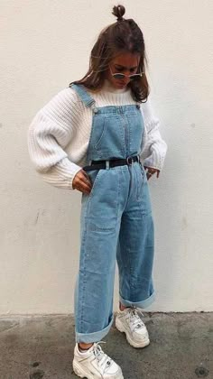 Style Salopette, Fashion Aesthetics, Indie Outfits, Indie Fashion, Mode Vintage, Winter Fashion Outfits, Teen Fashion Outfits, Looks Vintage, Retro Outfits