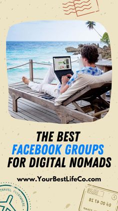 the best facebook groups for digital nomads - infographical advertisment