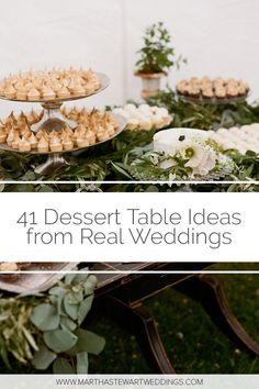 dessert table ideas from real weddings