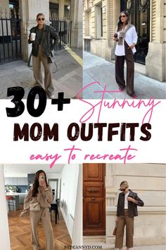 Mom Outfits Modern Mom Outfits, Cool Mom Outfits, Casual Mom Outfits, Cute Mom Outfits, New Mom Outfits, Stylish Mom Outfits, Mom Outfits Fall, Trendy Mom Outfits, Outfits Mom