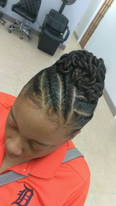 Hairstyles For Short Hair Braids, Cornrow Updo Hairstyles, Short Hair Braids, Black Hair Updo Hairstyles, Natural Braided Hairstyles, Flat Twist Updo