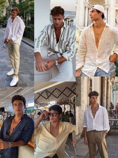 Italian Boy Outfit, Italian Men Aesthetic, Thrift Bundle, Dream Partner, Italian Mens Fashion, Aesthetic Outfits Men, Mens Casual Outfits Summer