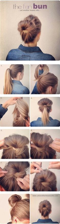 Nice Hot Hair Styles, Messy Bun, Gorgeous Hair