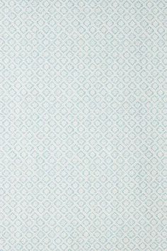 an image of a white and blue wallpaper with small squares on the bottom half