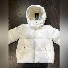 Polo Ralph Lauren Girl’s Cream Puffer Jacket With Detachable Hood Age 6x Gorgeous Jacket Water Resistant, Very Warm Puffer Jacket/ Coat Holiday Cream Color White Puffer Jacket With Detachable Hood For Fall, White Hooded Outerwear For Snow, White Puffer Jacket With Detachable Hood For Outdoor, White Puffer Jacket With Detachable Hood For Cold Weather, White Outdoor Puffer Jacket With Detachable Hood, White Puffer Jacket With Adjustable Hood For Outdoor, Fitted White Hooded Puffer Jacket, White Fitted Hooded Puffer Jacket, Ralph Lauren Girl