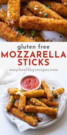 gluten free mozzarella sticks are the perfect appetizer for any meal