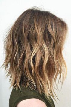 A Line Haircut, Choppy Bob Haircuts, Haircut Types, Long Bob Haircuts, Top Hairstyles, Summer Hairstyles For Medium Hair, Balayage Brunette, Hair Color Balayage, Long Bob