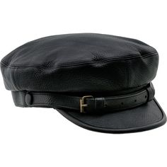 Comfortable and ellegant Maciejowka / Fiddler cap made of genuine leather. By default cap is prepared with inside insulation layer. Cap may be prepared without insulation on request, please leave the comment to order / send us email. SGN-MAC-S00 Black Six-panel Fall Hat, Black Leather Hat For Fall, Luxury Leather Visor Hat, Black Leather Hat With Flat Brim, Black Leather Flat Brim Hats, Black Flat Cap With Leather Sweatband, Classic Leather Visor Hat, Elegant Black Leather Hat, Mens Newsboy Hat