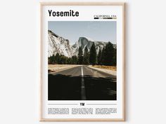 an image of the yosemite national park poster