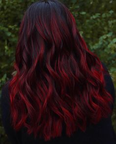 Red Hair Looks, Red Hair Inspiration, Red Ombre Hair, Red Hair Inspo, Hair Color Burgundy, Dyed Hair Inspiration