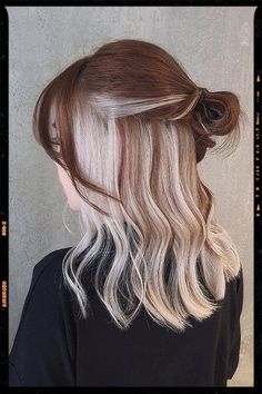 Hair Streaks, Tone Hair, Dye My Hair, Hair Dye Colors, Hair Inspiration Color, Hair Inspo Color