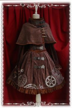 Moda Steampunk, Mode Steampunk, Steampunk Dress, Velvet Corset, Style Steampunk, Steampunk Cosplay, Steampunk Diy, Steampunk Accessories, Steampunk Costume