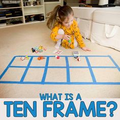 Ten Frame: What it is and Why it Matters? - Busy Toddler Toddler Math, Easy Toddler Activities, Math Centers Middle School, Elementary Learning, Kindergarten Math Activities, Ten Frames, Ten Frame, Kindergarten Math Worksheets