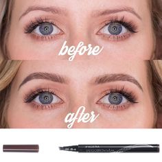 New Eyebrow Pencil Coerni Fork Tip Easy Makeup Waterproof Eyebrow Pen 1* *** Be sure to check out this awesome product. (This is an affiliate link) Pencil Tattoo, Eyebrow Microblading, Tweezing Eyebrows, Eyebrow Pen, Natural Hair Mask, Brow Pen, Tattoo Pen, Threading Eyebrows