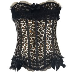 This Dress is fashionable for every occasion. the dress is made-to-order by professional tailors. You can choose from 50 colors, Regular sizes 2 to 16 and plus sizes 14w to 26W. Custom size is also available. Leopard Black, Lace Up Corset, Gothic Corset, Corset Bustier, Overbust Corset, Underbust Corset, Corset Lingerie, Women's Shapewear, Bustier Top