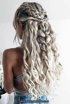 Hoco Hair Styles, Long Face Hairstyles, Frontal Hairstyles, Prom Hairstyles For Long Hair, Fancy Hairstyles, Spring Hairstyles, Hoco Hair