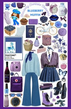 Blueberry Muffin Costume, Muffin Costume, Mode Pastel, Character Inspired Outfits, Blueberry Muffin