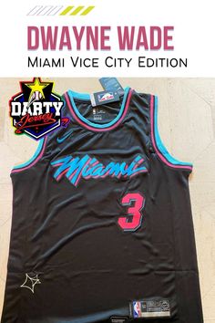 the jersey worn by miami vice city edition 3 is on display