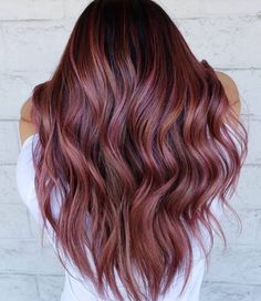 Mauve Highlights, Gold Hair Dye, Rose Gold Hair Dye, Best Rose, Gold Hair Colors, Hair Color Rose Gold, Perfect Hair Color