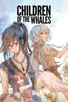 children of the whales anime poster